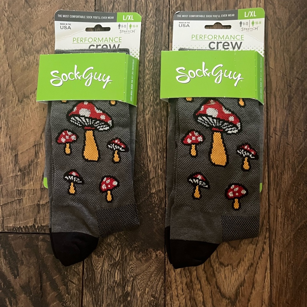 Sock guy Ask Alice Socks Grey (2 pairs) 9-13 L/XL